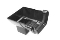 Stop End Outlet (black corniche)