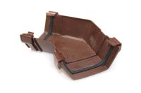135 Degree Gutter Angle (rustic brown corniche)