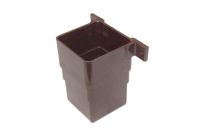 Square Flush Connector (brown)