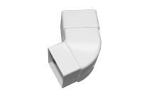 112 Deg Offset Bend Square (white)