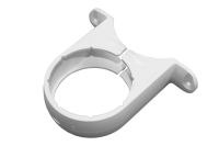 Pipe Bracket Round (terr white)
