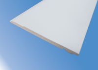 125mm x 9mm Reversible Skirting (white)