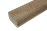 2.4 metre Flexible Bullnose Edging (Golden Oak)