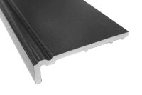 175mm Ogee Capping Fascia (black ash)