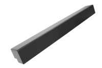 500mm External Fascia Corner (black ash)