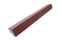 500mm External Fascia Corner (rosewood)