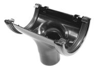 Black Half Round Running Outlet (floplast)