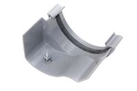 H/ Round Plastic to L/ H Ogee Cast Iron