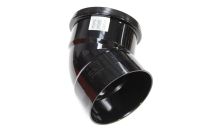 110mm x 135 Deg Top Offset Bend (black floplast)