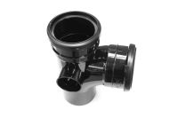 110mm x 92.5 Deg Single Branch (black floplast)