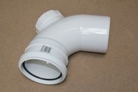 110mm x 92.5 Deg Access Bend (white floplast)