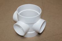 110mm Short Boss Pipe (white floplast)