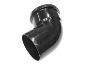 110mm x 112 Deg Single Socket Bend (black floplast)