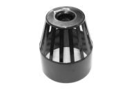 110mm Vent Terminal (black floplast)