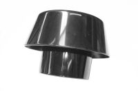 110mm x Extract Vent Cowl (black floplast)