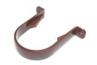 Brown 68mm Round Standard Pipe Clip (floplast)