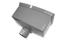 Grey 68mm/65mm Standard Hopper (floplast)