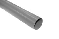 Grey 68mm Round 2.5 Metre Pipe (floplast)