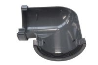 Anthracite 90 Deg Half Round Angle (swish 7016)