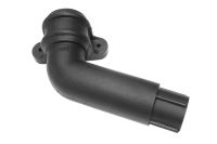 112 Deg Right Hand Spigot Bend (eared)