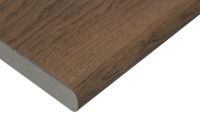 3.6 metre Bullnose Decking Edge Plank (Antique Oak)