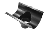 125mm x 63mm Outlet (black)