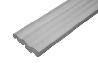 70mm x 18mm Ogee Architrave (white woodgrain)