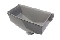 Rainwater Head Round (terr grey)