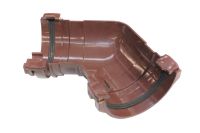 135 Degree Gutter Angle (rustic brown crescent)