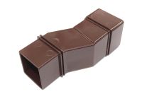 Wall Offset Square (rustic brown)