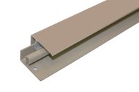 Aluminium 2 Part Lacquered Edge Trim (Camel/Cedar)