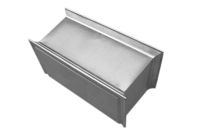 Plain Cranford Hopper - 101x76 Rect Spigot (mill)