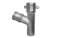 76mm Single Branch LEFTHAND (mill)