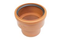 110mm Thick Clay Pipe Adaptor To PVC Spigot (polypropylene)