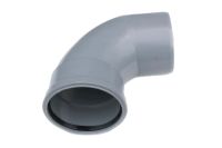 92.5 Deg Single Socket Bend (grey)