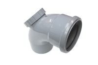110mm x 92.5 Deg Access Bend (grey floplast)
