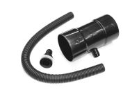 80mm Rainwater Diverter Kit (black)