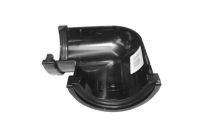 Miniflo Gutter Angle 90 Deg (black)