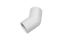 21.5mm x 45 Deg Overflow Bend (white)