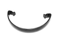 Black Half Round Gutter Clip (floplast)
