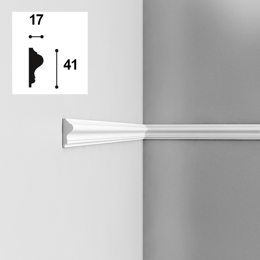 41mm x 17mm Panel Moulding