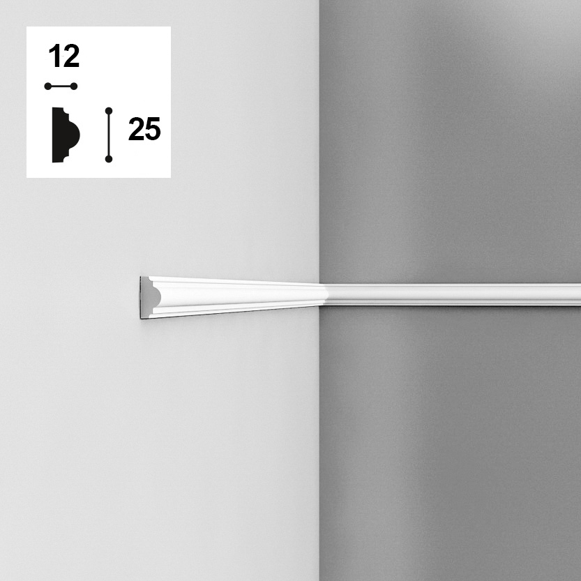 25mm x 12mm Panel Moulding