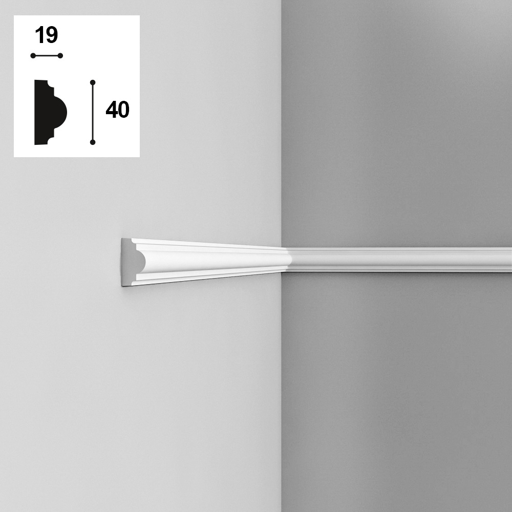 40mm x 19mm Panel Moulding