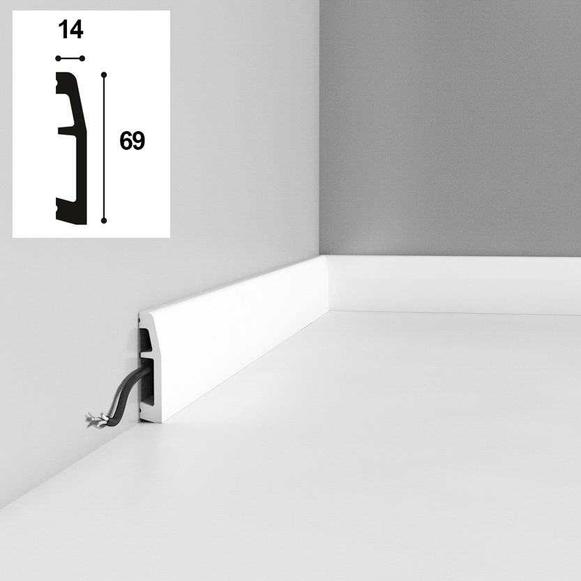 79mm x 22mm Skirting