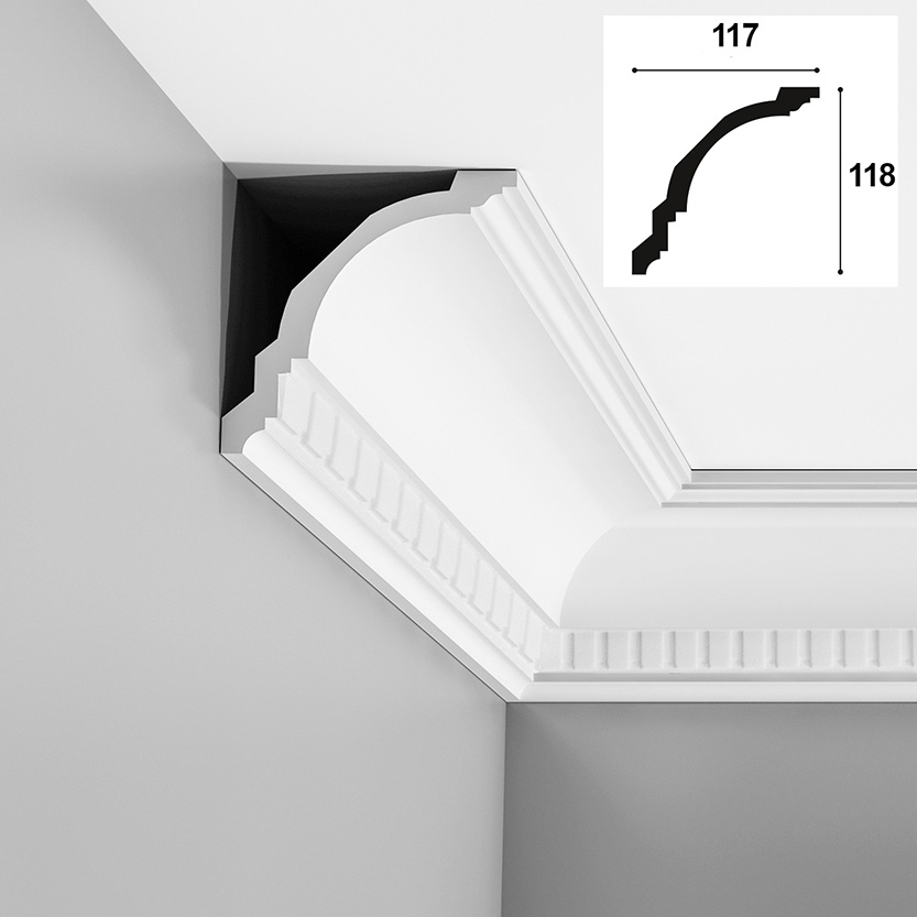 118mm x 117mm Cornice