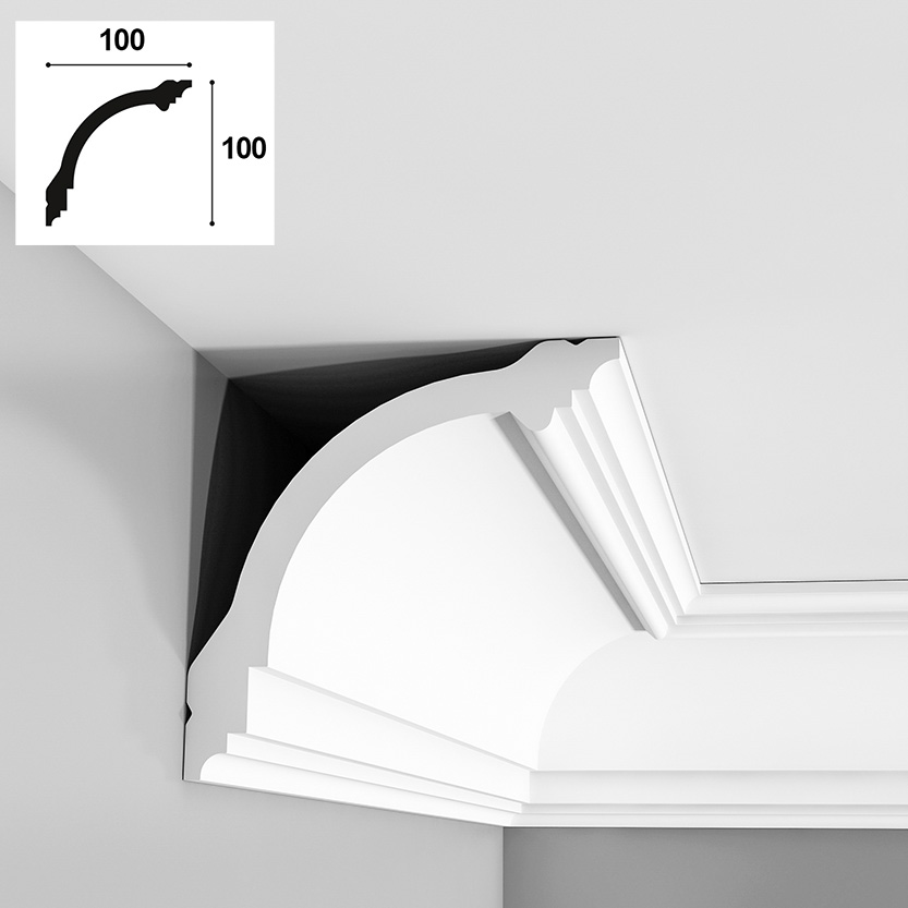 100mm x 100mm Cornice (Durofoam)