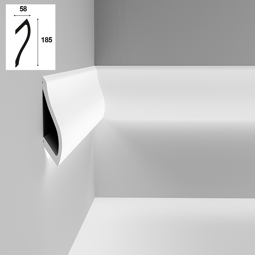 185mm x 58mm Ulf Moritz SHADE Profile