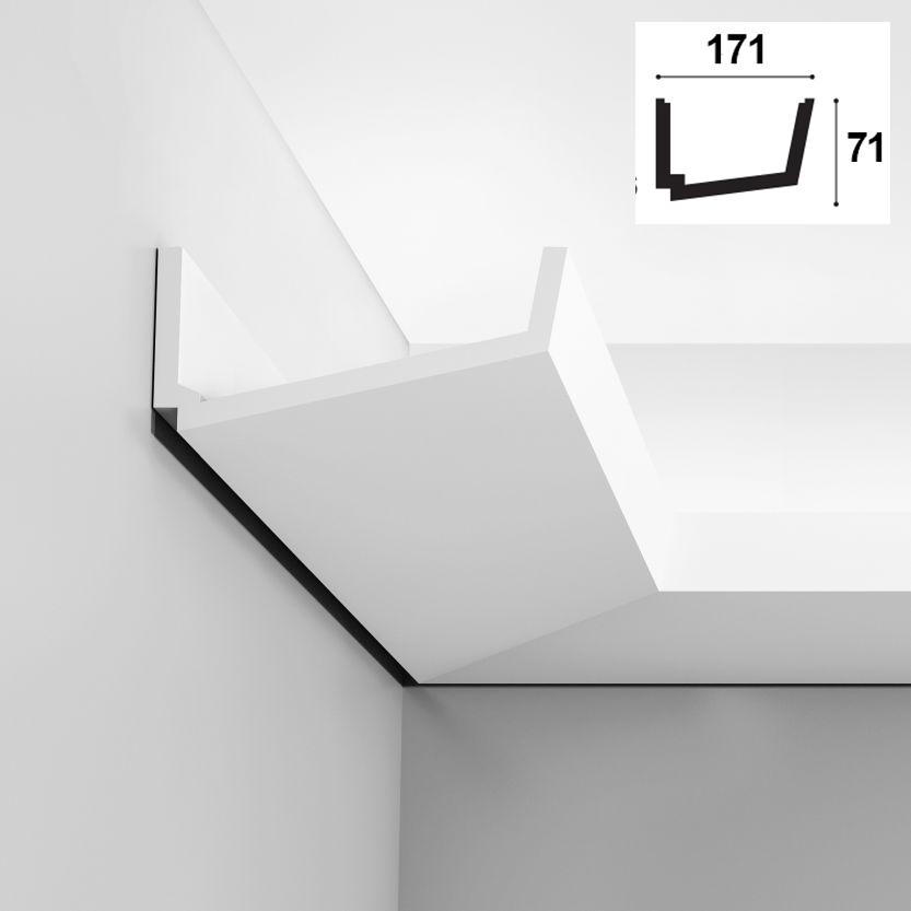 76mm x 171mm Uplighter Profile