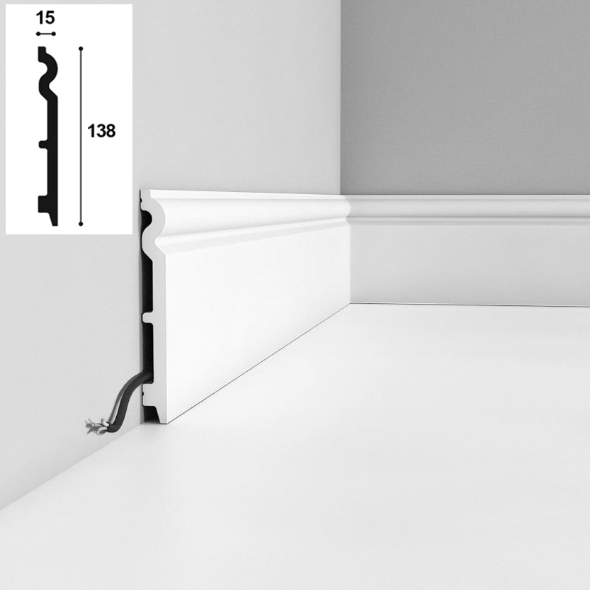 138mm x 15mm Skirting