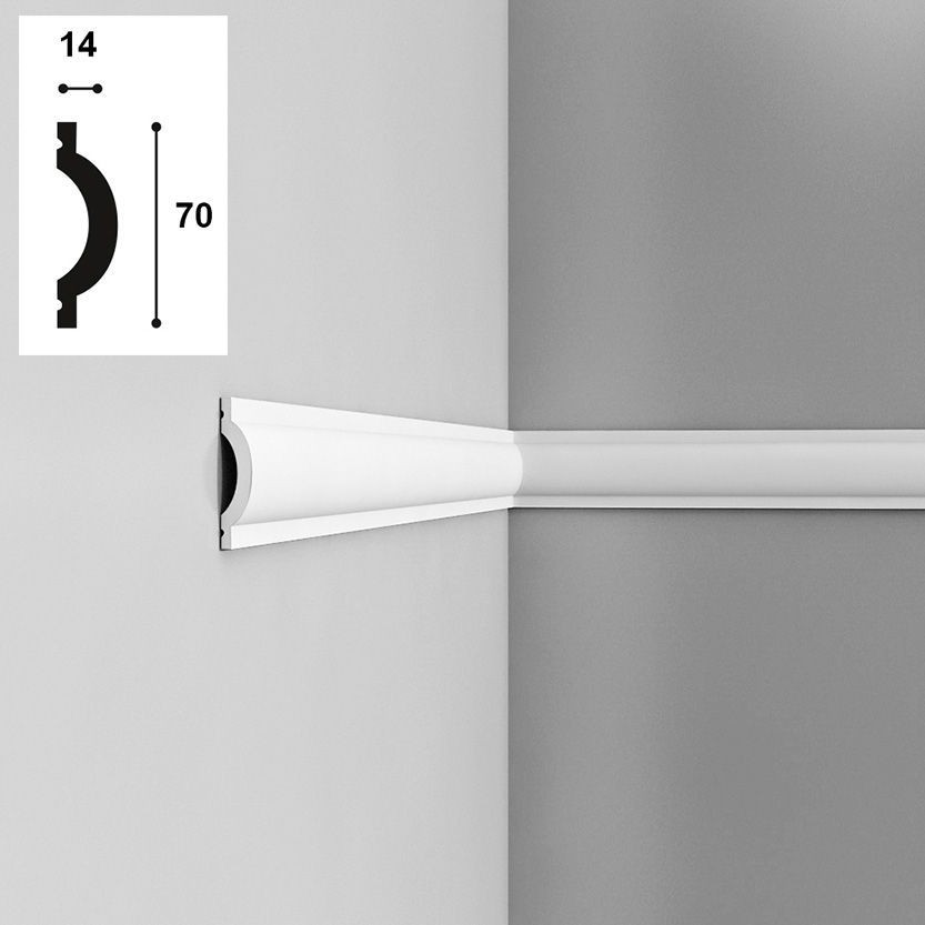 70mm x 14mm Panel Moulding
